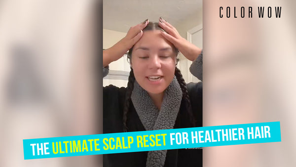 See How Savanah uses Color Wow In Her Wash Day Routine To Help With Her Chronic Plaque Scalp Psoriasis