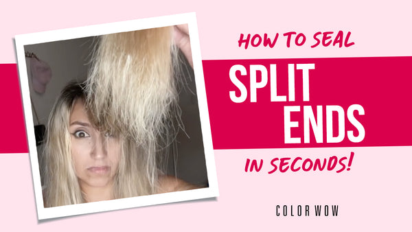 Transform Your Hair: Eliminate Frizzy Split Ends with Color Wow Pop & Lock!