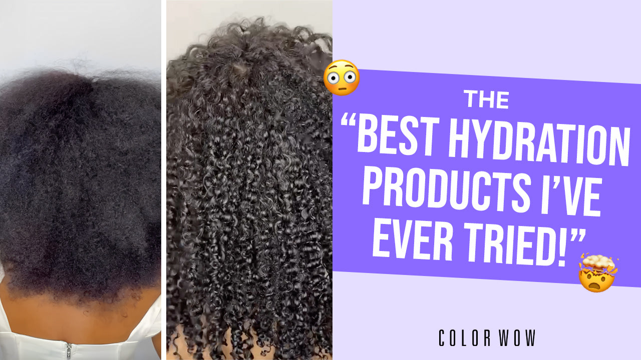 Add Moisture To Curly Hair: Curl Wow Tutorial - Color Wow