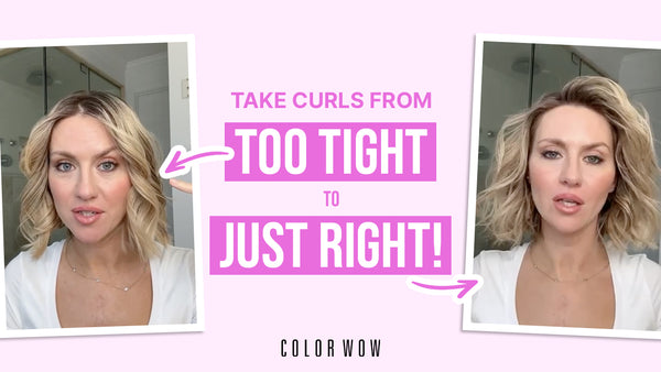 Mob Wife Hair How-To: Get Big, Volumized Curls With Color Wow Style On Steroids