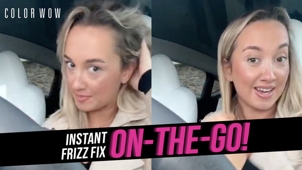 Stylist Lauren's Top On-The-Go Frizz Fix: One Minute Transformation