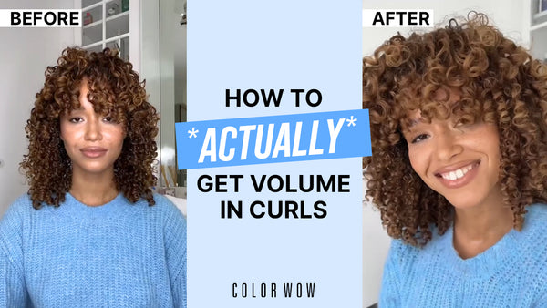 How to Use Style On Steroids to Add Volume to Curls