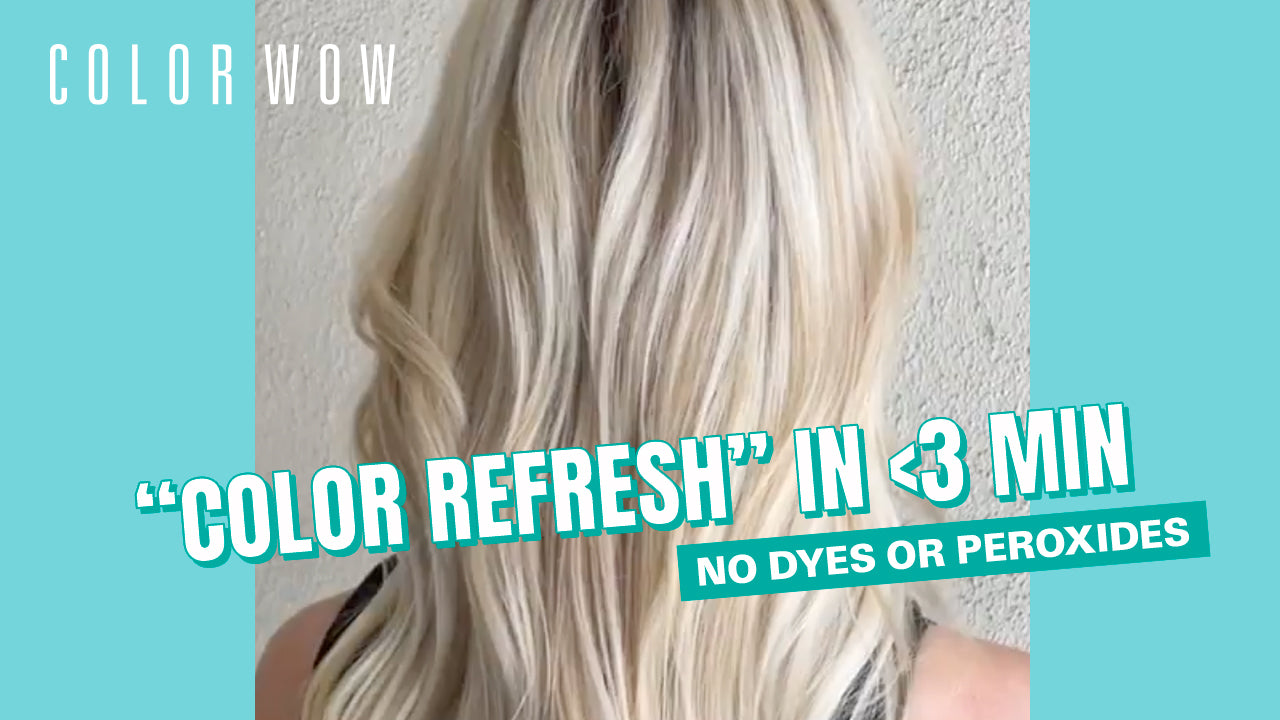 How to maintain blonde hair at home Color Wow