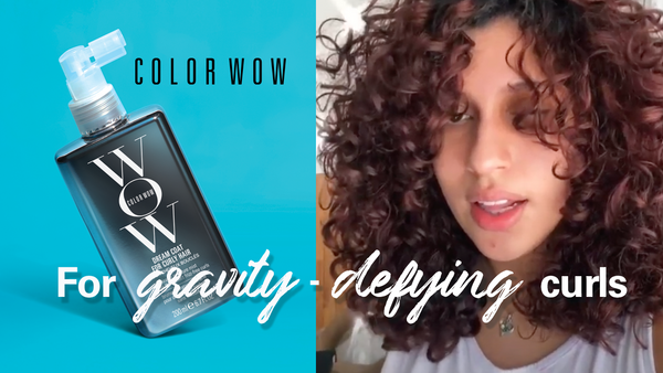 How to style curly hair: easy wash + go routine