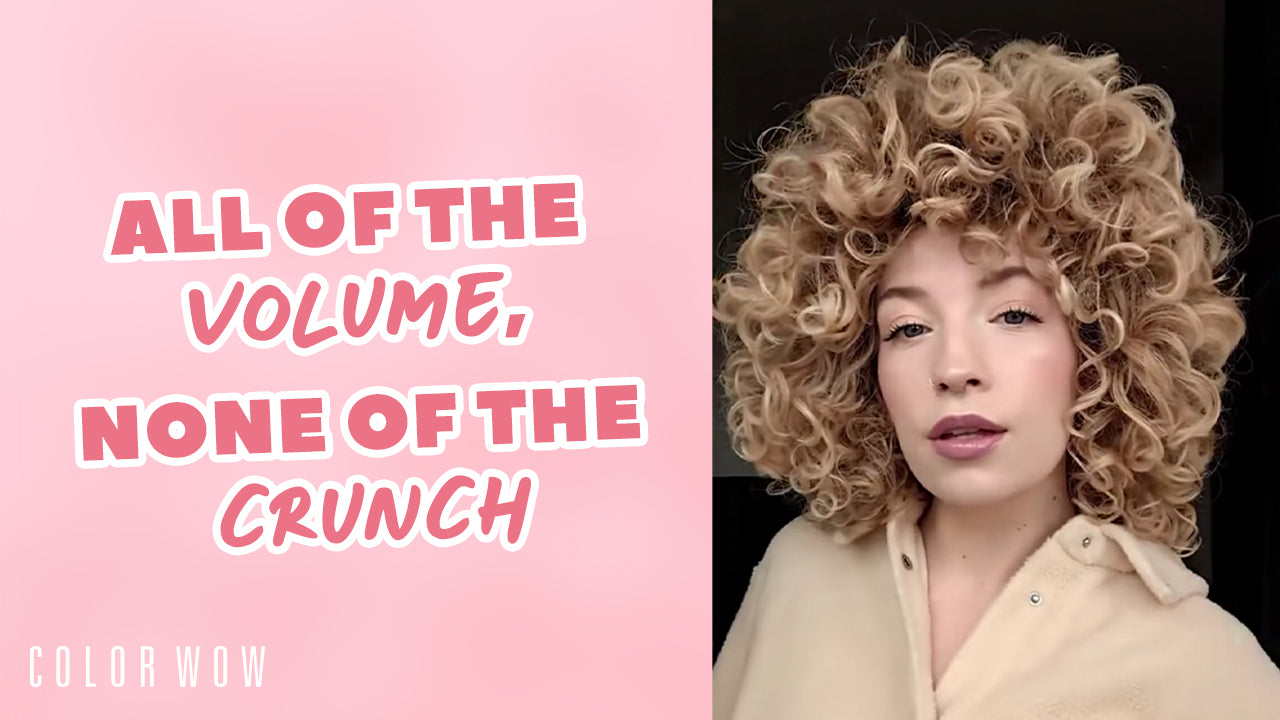 How to Style Curly Hair for Major Volume | Curly Hair Volume Routine