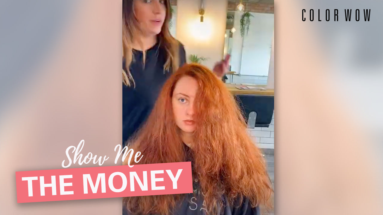 Get healthy, shiny, sleek hair with Color Wow's deep conditioning treatment: Money Masque