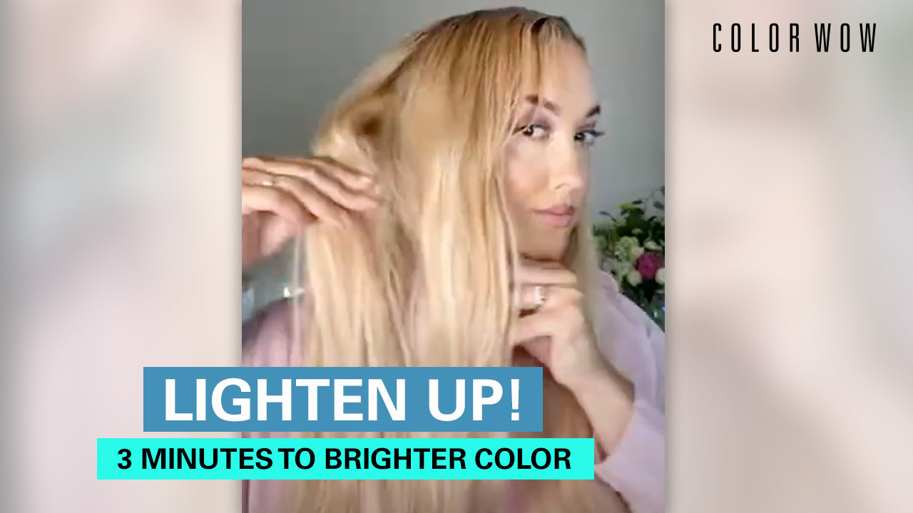 How to Fix Brassy Hair: Tutorial for Toning Yellow Hair at Home