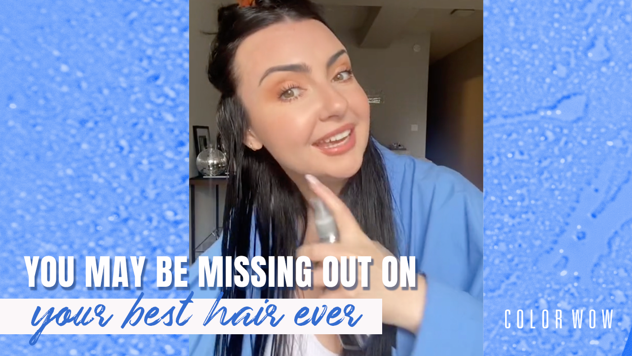 How to Use Color Wow Dream Coat