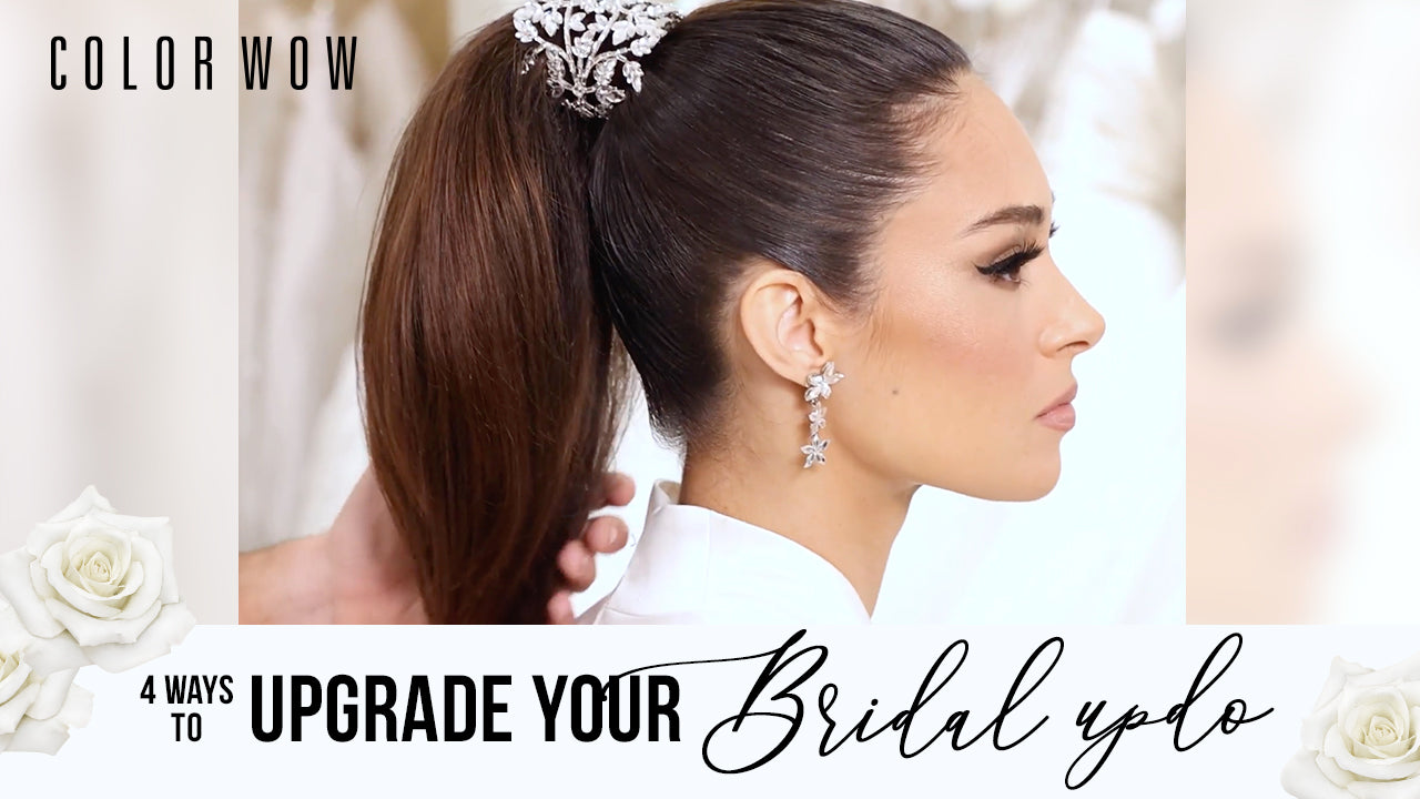High Ponytail Wedding Hairstyle Tutorial