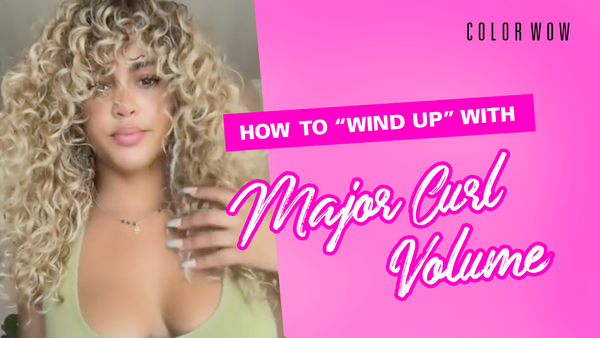 1-Step Curly Hair Routine with a Curl Spray
