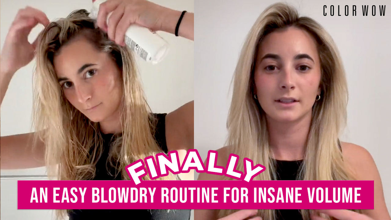 Easy Roundbrush Blowout for Volume