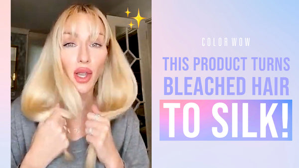 Get Shiny Blonde Hair With Dream Coat By Color Wow