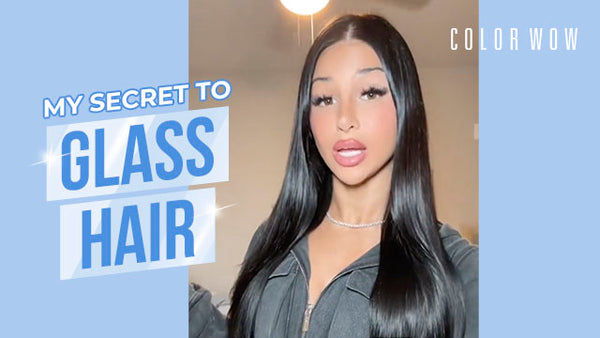 Glass Hair Look: How To Recreate With Pop & Lock | Color Wow