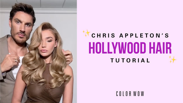 Hollywood Bombshell Hairstyle Made Easy: Using Color Wow Cult Favorite & Extra Mistical Shine Spray Tutorial
