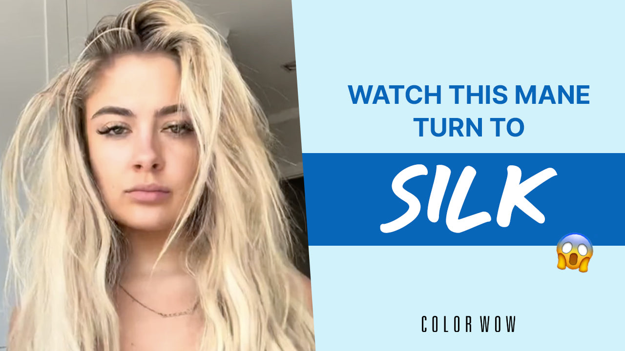 Revive Dry Hair with Color Wow Coconut Cocktail | Connie's Tutorial