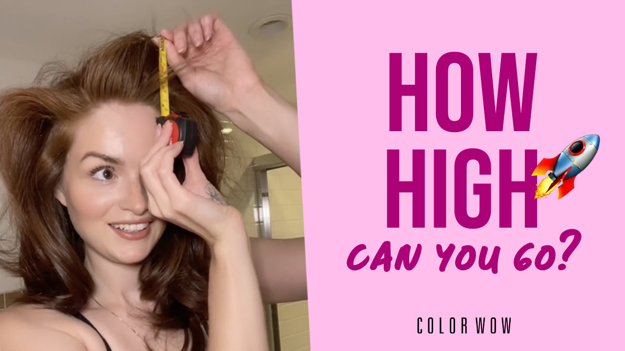 How To Unleash Mega Volume with Color Wow Xtra Large
