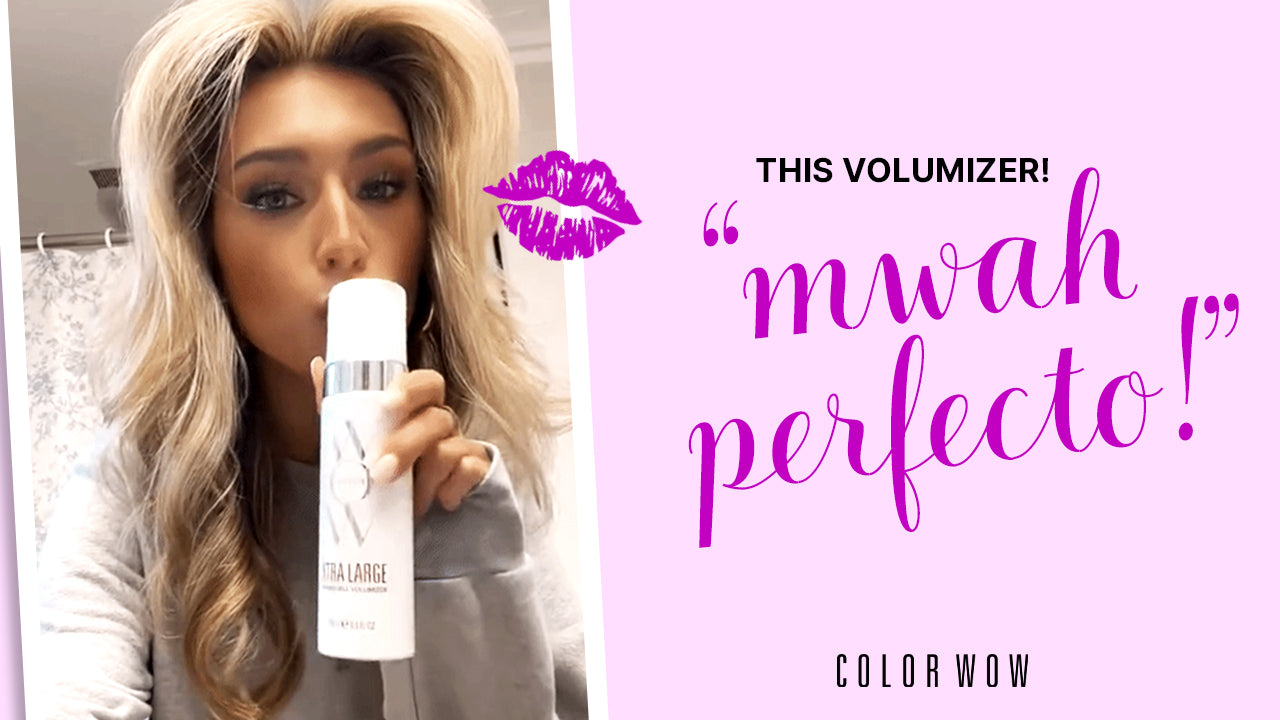 Volumize Your Hair with Xtra Large: @emilyzingarelli's Transformation