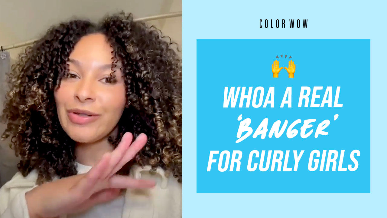 Refresh & Revive Your Curls: Zoe Reviews NEW Color Wow Money Mist Leave-In Treatment