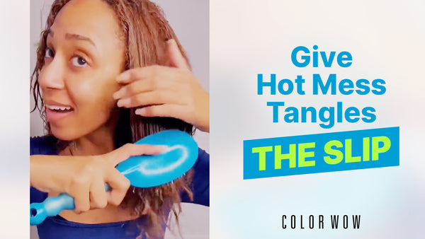 How To Detangle Curly Hair Using Snag-Free