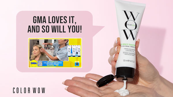 Featured on Good Morning America: Color Wow One-Minute Transformation Smoothing Cream