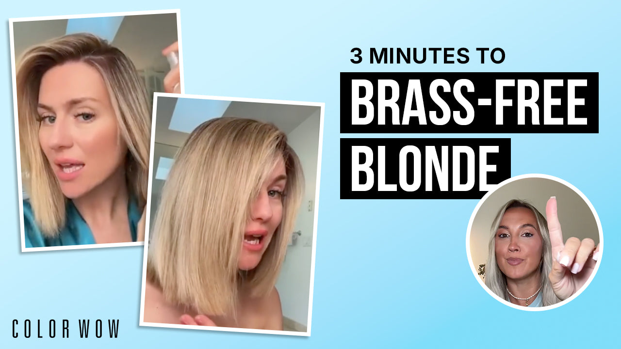 Your Go-To for Preventing Color Fade & Brassiness: Color Wow Dream Filter