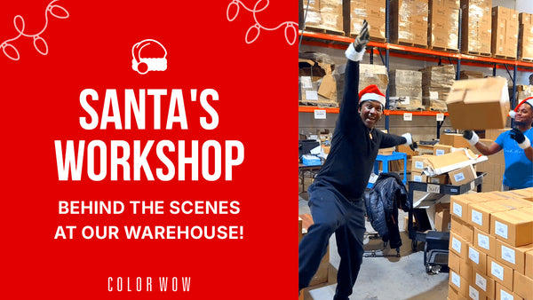 Watch the Color Wow Team in Action: Holiday Orders Are On the Way!