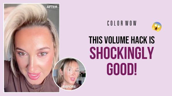 How to Get Thicker, Fuller Hair Using Color Wow Raise the Root