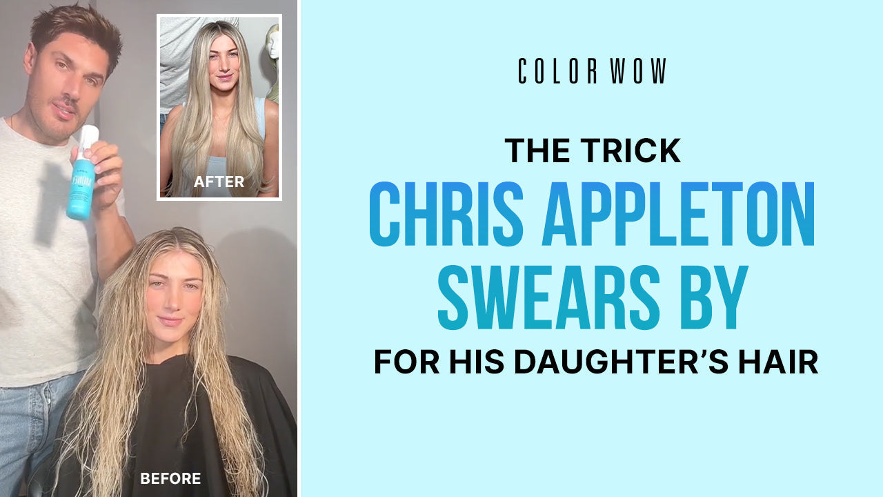 How to Instantly Detangle and Smooth Hair: Chris Appleton Demos Money Mist by Color Wow