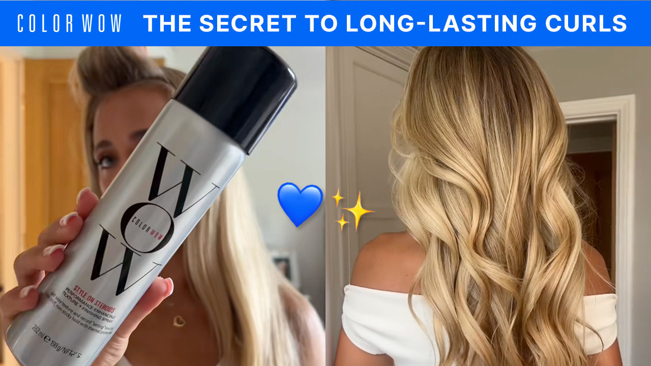 Curls Keep Dropping? Style on Steroids by Color Wow Is the Texturizing Fix That Holds