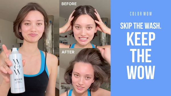 Meet the NEW Insta-WOW Dry Shampoo by Color Wow Hair