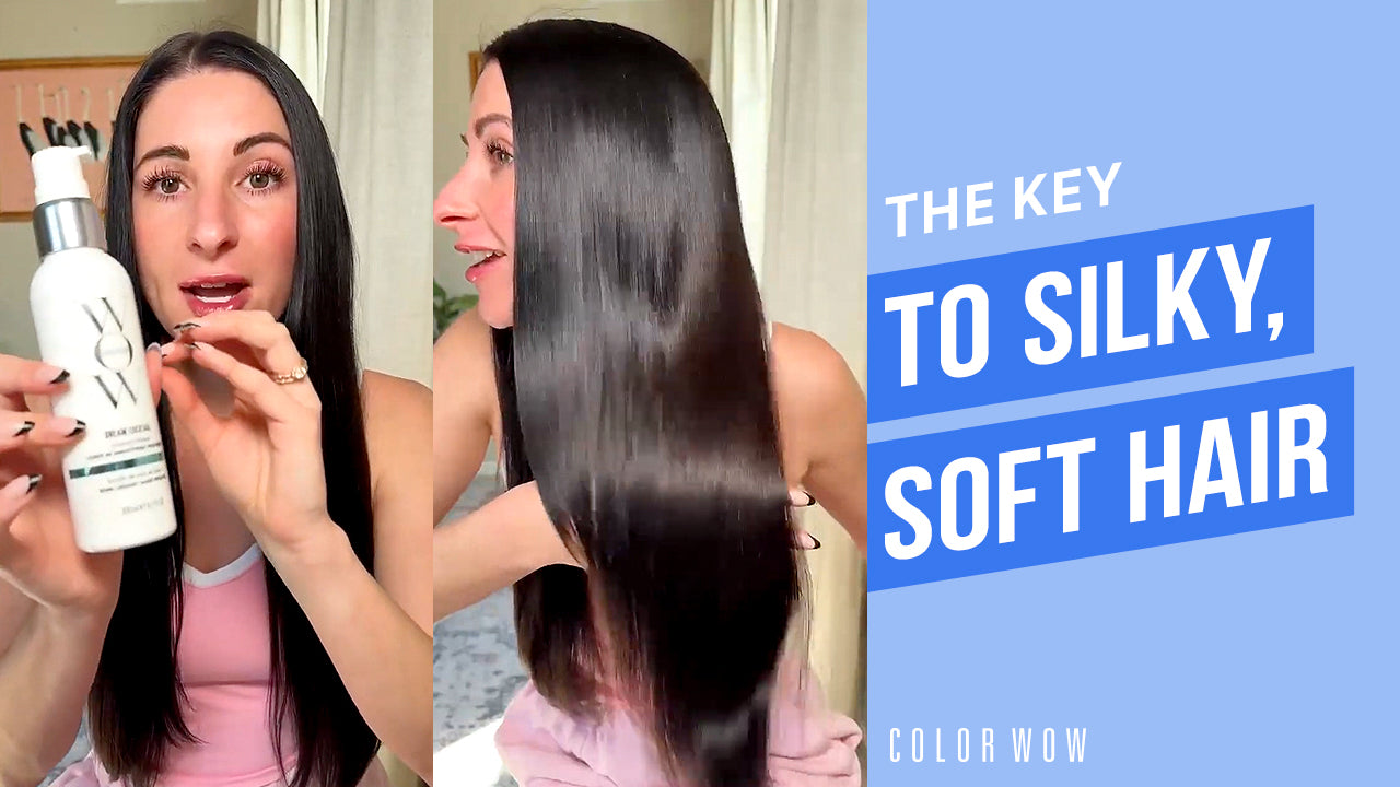 How to Moisturize Dry Hair with Color Wow Coconut Cocktail