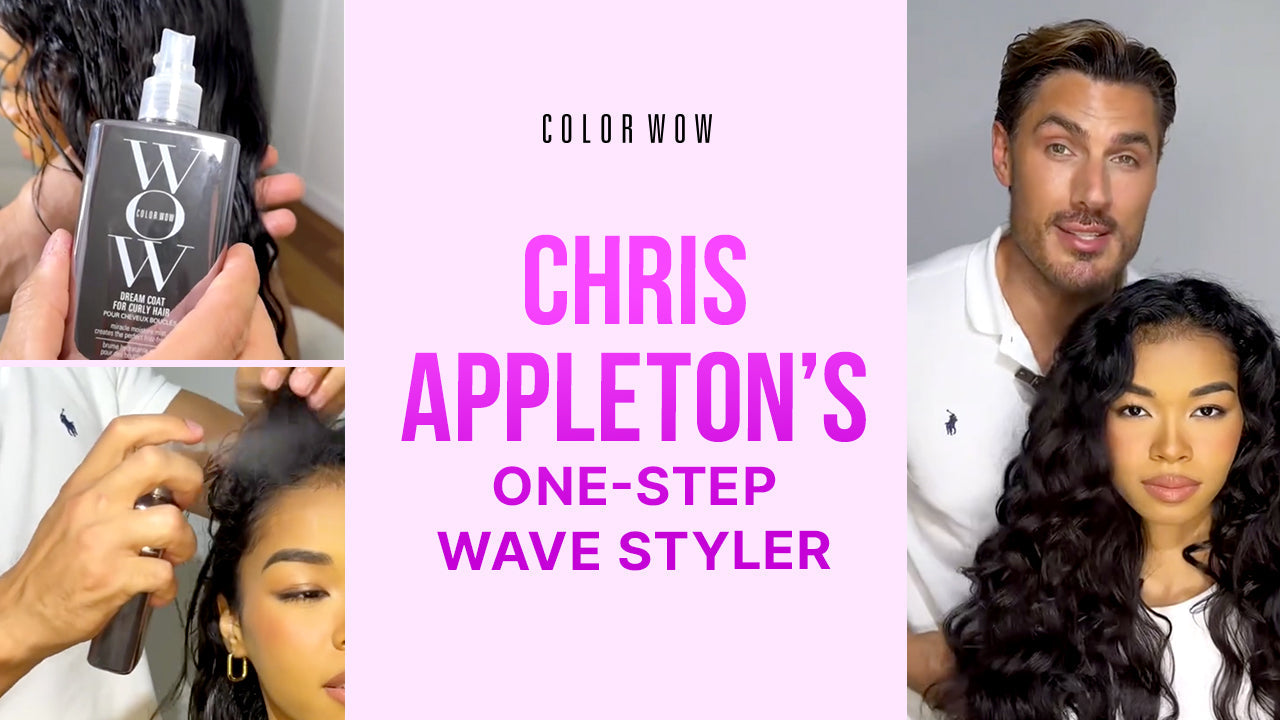 Chris Appleton's One-Product Fix for Frizzy, Curly Hair - Dream Coat Curly by Color Wow