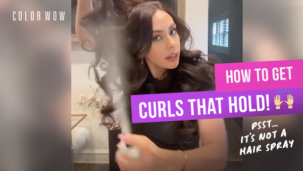 The Best Hairspray To Hold Curls | Color Wow Style on Steroids