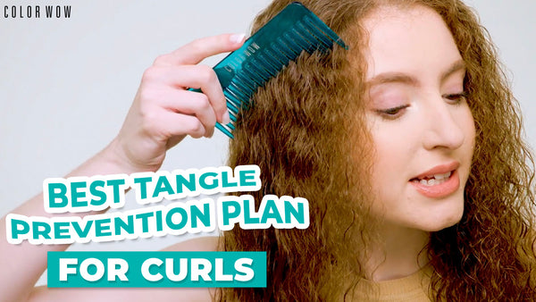 The Best Way To Detangle Curly Hair
