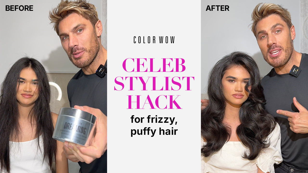 Chris Appleton’s Secret to Smooth, Polished Hair Using the Dreaming Hair Masque by Color Wow