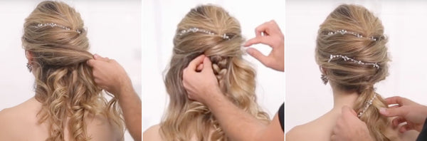 HOLIDAY HAIRSTYLES & PARTY HAIRSTYLES: SPARKLING TWIST