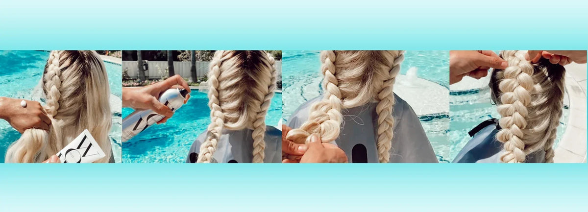 How to Braid Hair: Braid Pancaking to Create Thick Braids