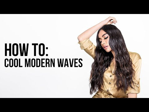 Chris Appleton Wavy Hair | Hair Waver and Flat Iron Wave Tutorial