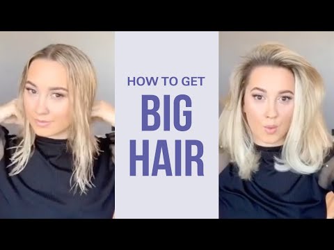 How to Get Big Hair with Amara Hair Salon Color Wow