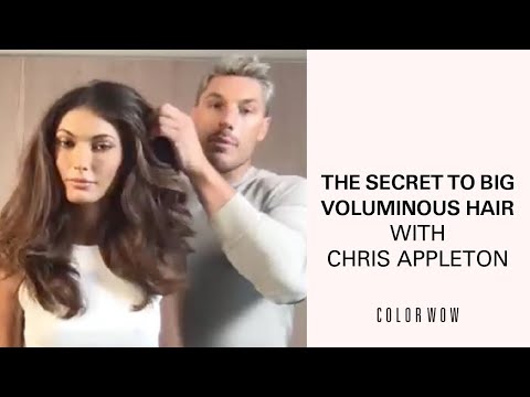 The Secret to Big Voluminous Hair with Chris Appleton