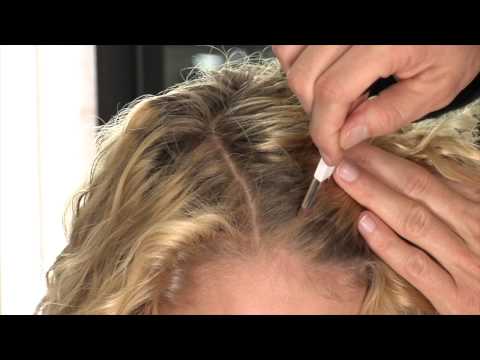 How to Use Color Wow Root Cover Up in Blonde on Curly Hair