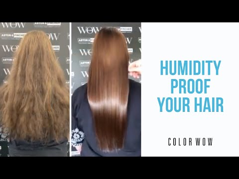 Get Humidity Proof Hair with Color Wow Dream Coat