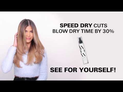 Speed Dry Cuts Blow Dry Time by 30% - See For