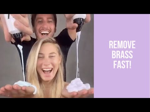 Prevent Brassy Hair | Purple Shampoo Alternative