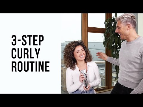 Curly Hair Routine - Get Soft, Shiny Curls!