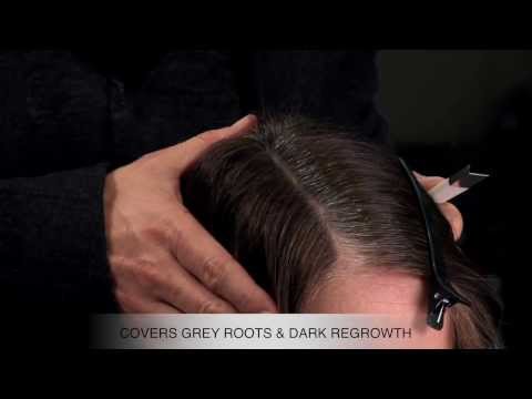 Color Wow Root Cover Up: Dark Brown Demo