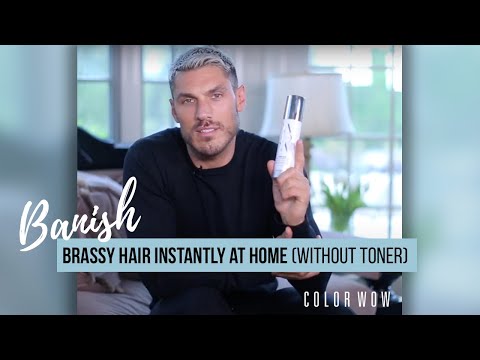 Banish Brassy Hair Instantly at Home (Without Toner)