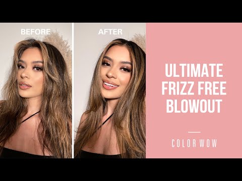 How To Get a Super Sleek Blowout with No Frizz