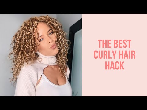 The Best Curly Hair Hack You NEED to Know!
