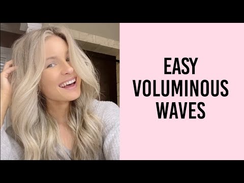 Date Night Hair Tutorial: Voluminous Waves